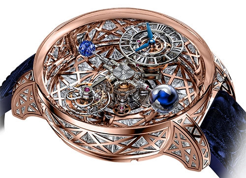 (image for) Jacob & Co ASTRONOMIA METEORITE TRIANGLE DIAMONDS HAS AT800.40.HD.HD.B Replica watch